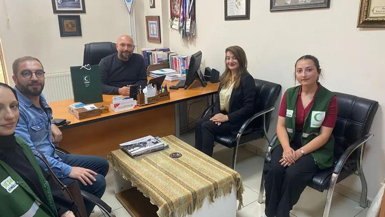 Yeşilay Kars Şubesi’nden Kafkas Üniversitesi’ne anlamlı ziyaret