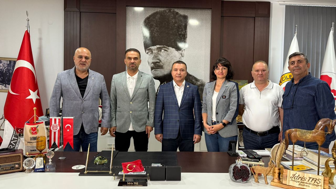 ANTALYA TİMBİR’den AGC Başkanı İdris Taş’a ziyaret