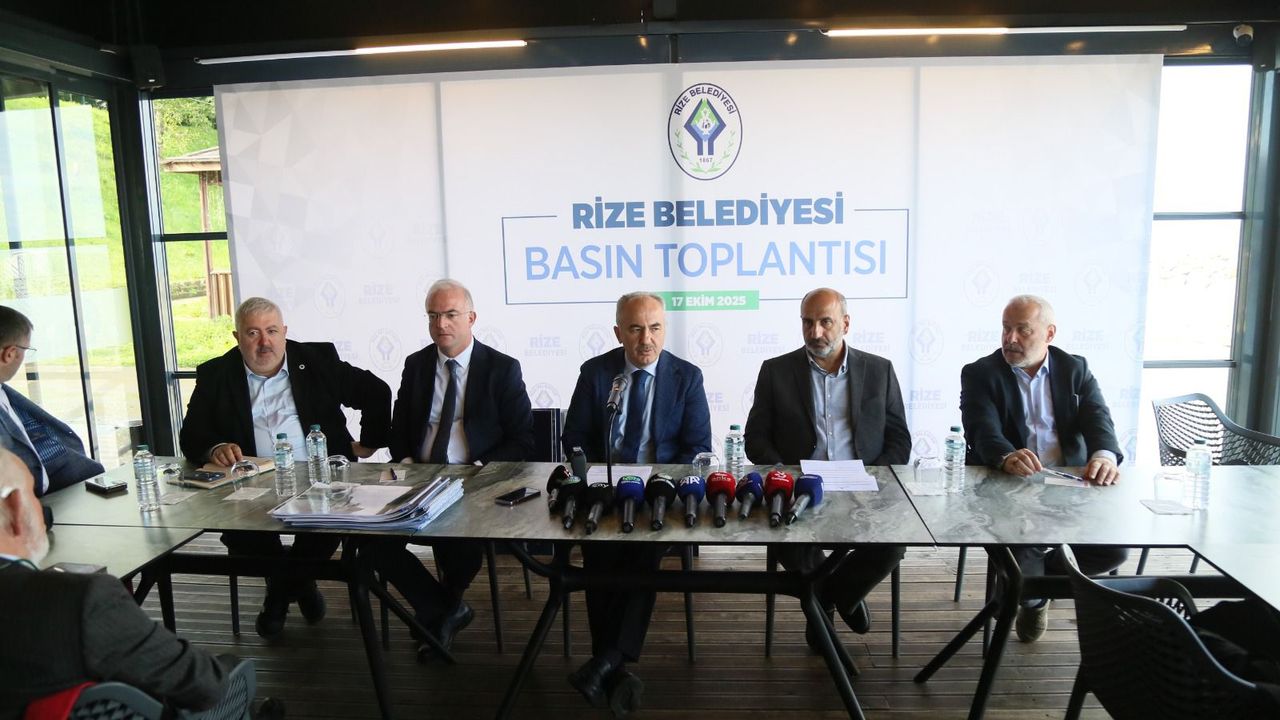 Rize’nin su altyapısında büyük dönüşüm başlıyor