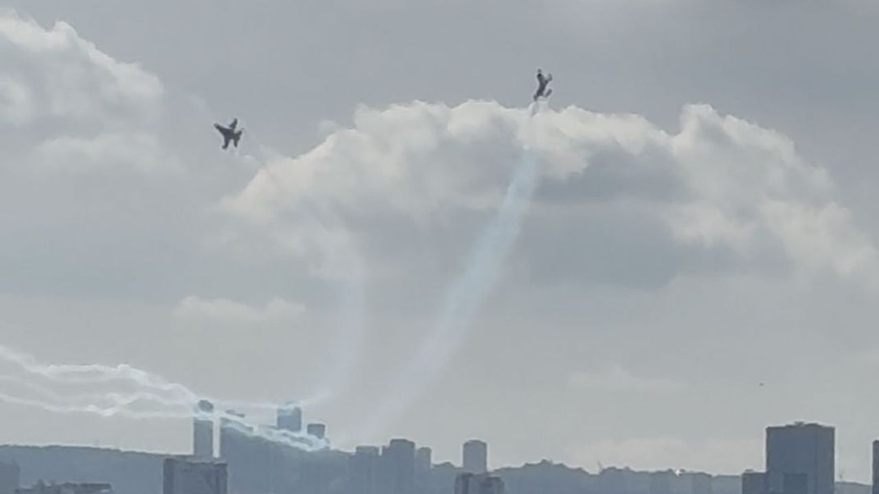 Ankara semalarında SOLOTÜRK şöleni: 29 Ekim provaları nefes kesti