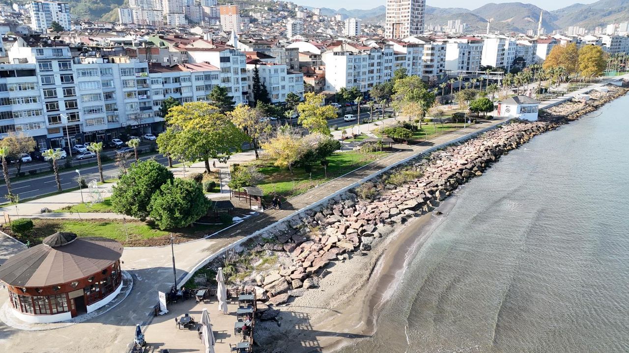 Fatsa Atatürk Parkı’nda çalışmalar tam gaz