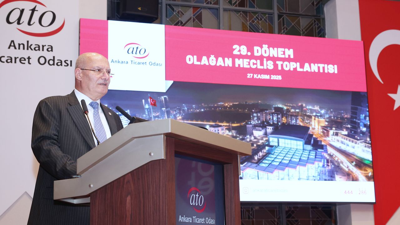 ATO Başkanı Baran, ATO Meclis toplantısında ekonomiye ilişkin değerlendirmelerde bulundu