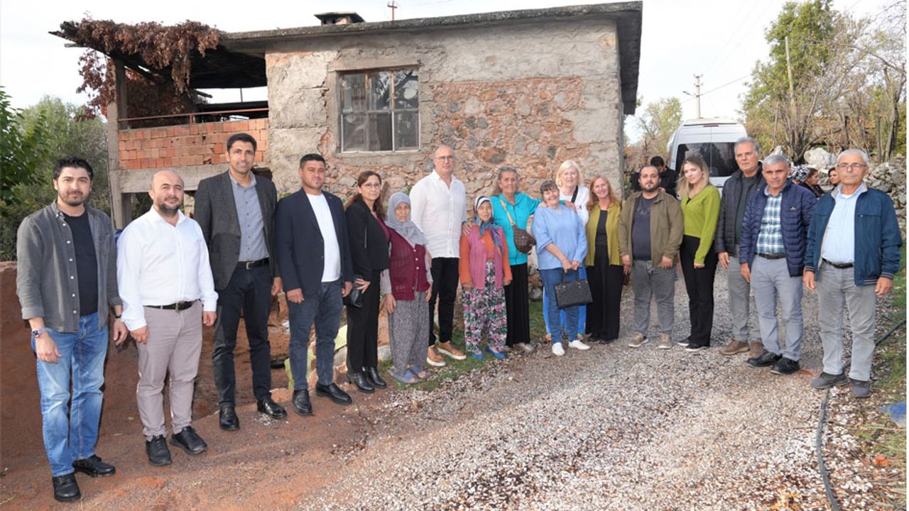 Alanya’da ihtiyaç sahibi aileye konteyner ev desteği