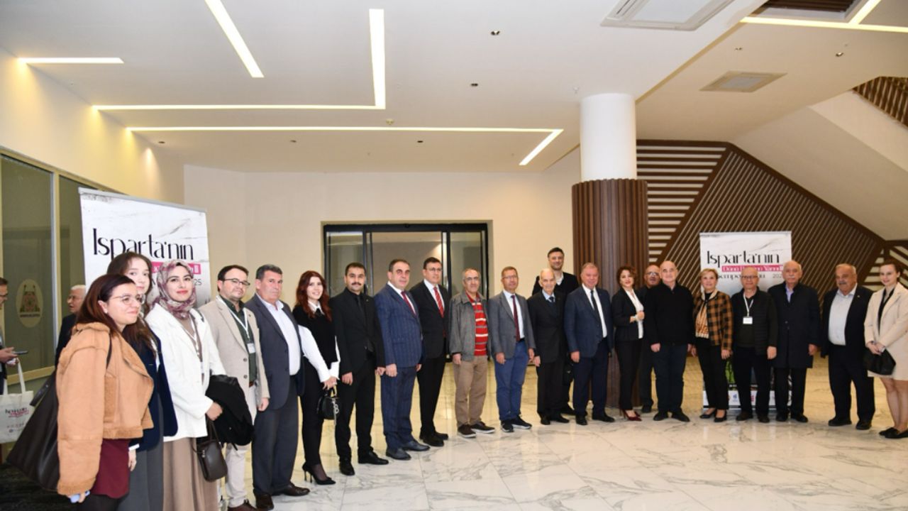 Isparta’nın dünü, bugünü, yarını sempozyumu tamamlandı