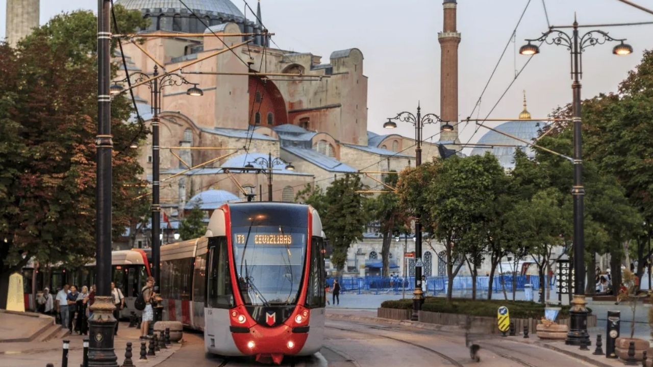 İstanbul’da tramvay seferlerinde geçici düzenleme