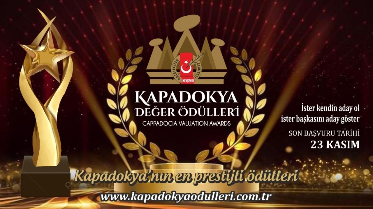 “Kapadokya Değer Ödülleri” sahiplerini bulacak