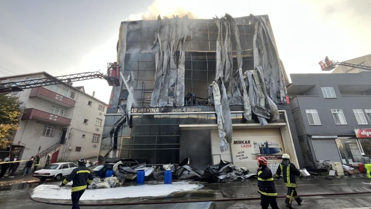 Kocaeli Dilovası’nda parfüm deposu yangını: 6 ölü, 1 yaralı