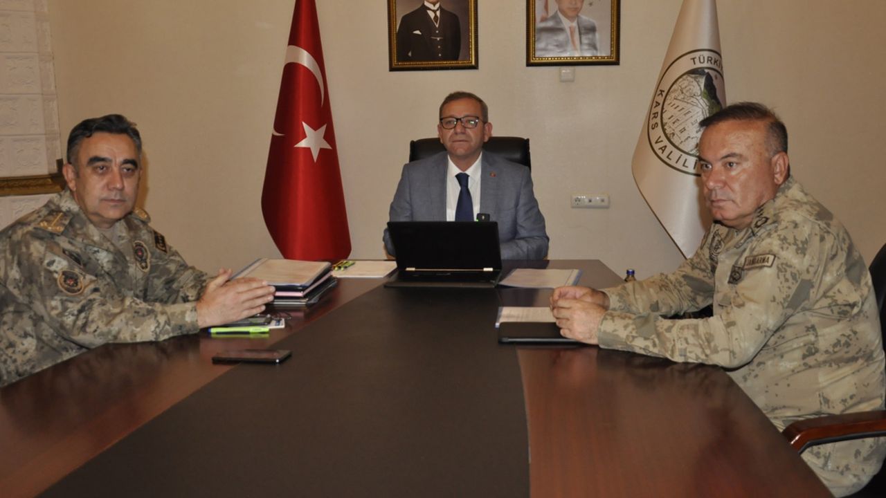 Kars’ta asayiş ve güvenlik değerlendirme toplantısı yapıldı