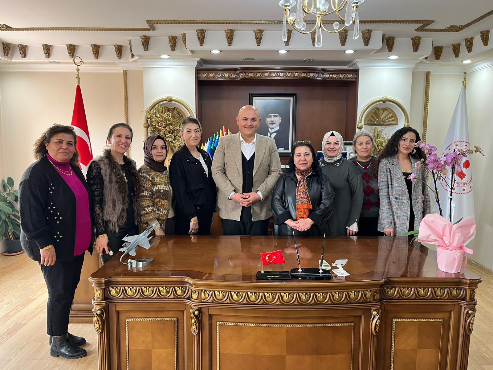 Kadın Girişimcilerden Ağaçören’e Örnek Ziyaret