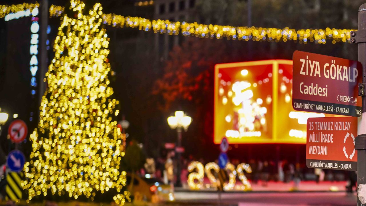 Ankara 2026’yı ışıl ışıl karşılıyor