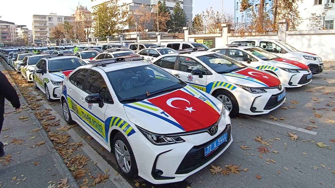 Batman emniyetine 151 yeni araç