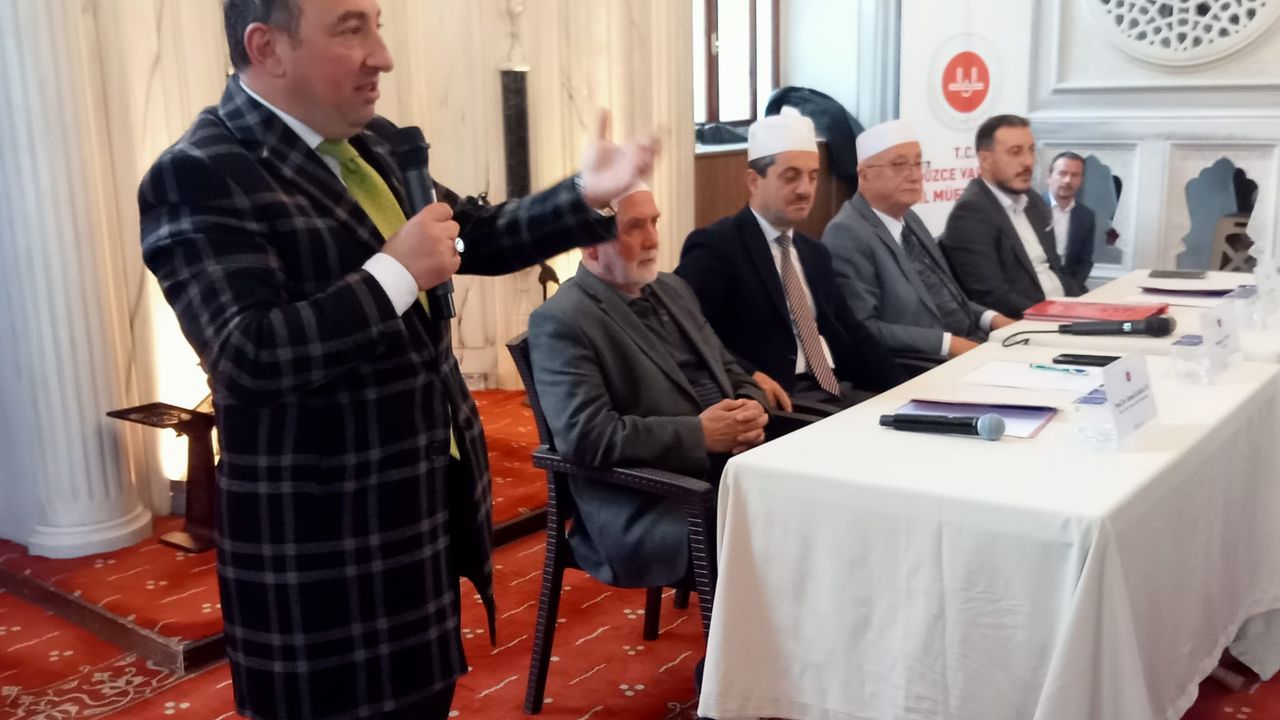 Düzce’de müftülük “Engelliler için panel” düzenledi