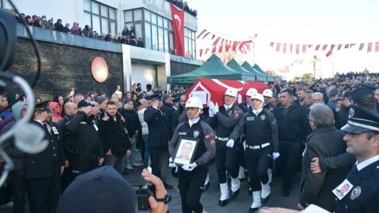 Düzceli Şehit Polis “Turgut Külünk” Akçakoca’da hüzünle uğurlandı