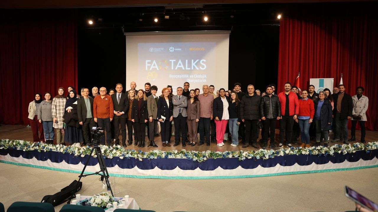 Kars’ta tarımın geleceği konuşuldu: “FAO Talks” gençlerle buluştu!