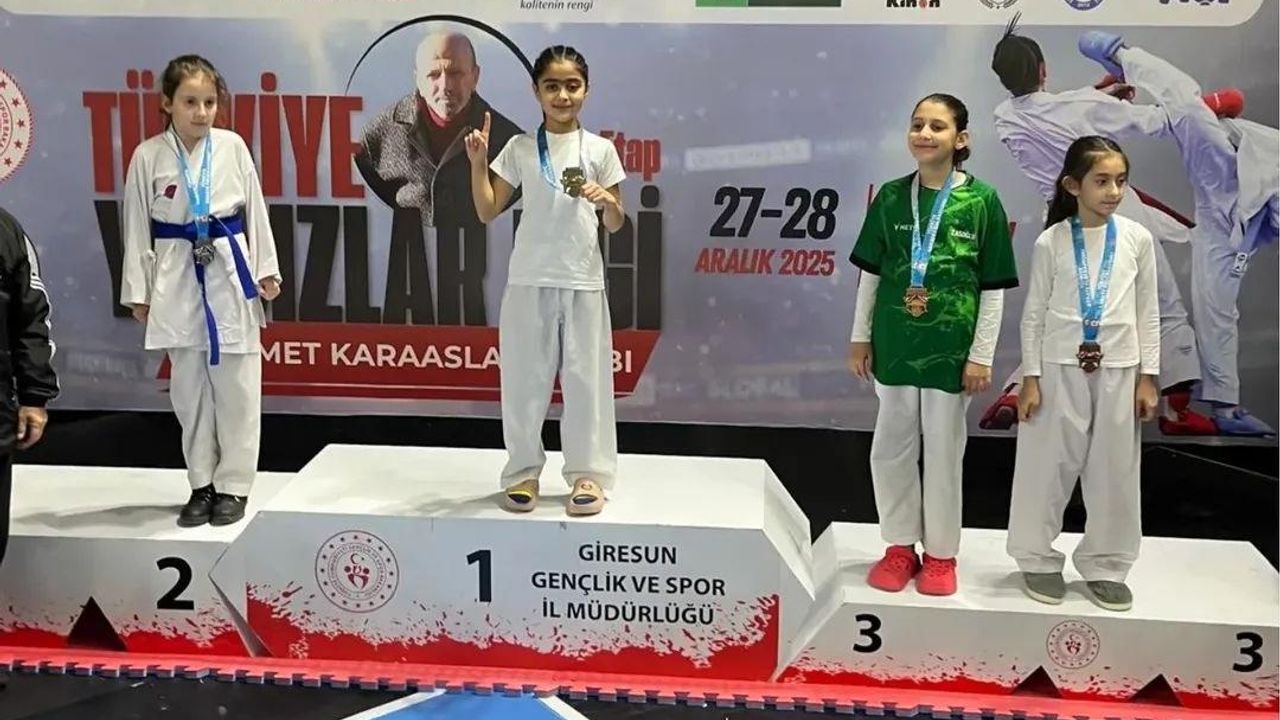 Kars’ın “altın” kızları Giresun’u salladı!