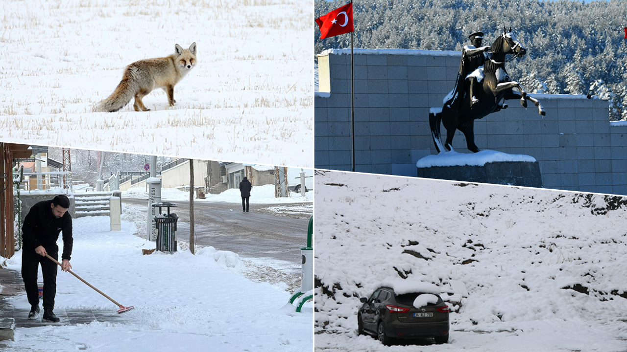 Yurdun bazı kesimlerinde kar etkili oldu