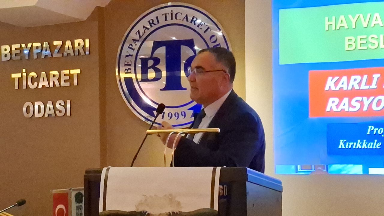 Beypazarı ilçesinde hayvan besleme semineri