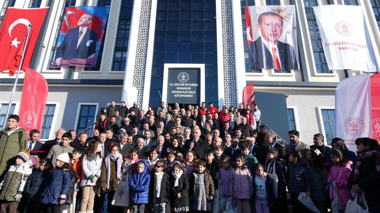 Ağrı’ya 261 Milyon Lira Kütüphane Yatırımı Yapıldı