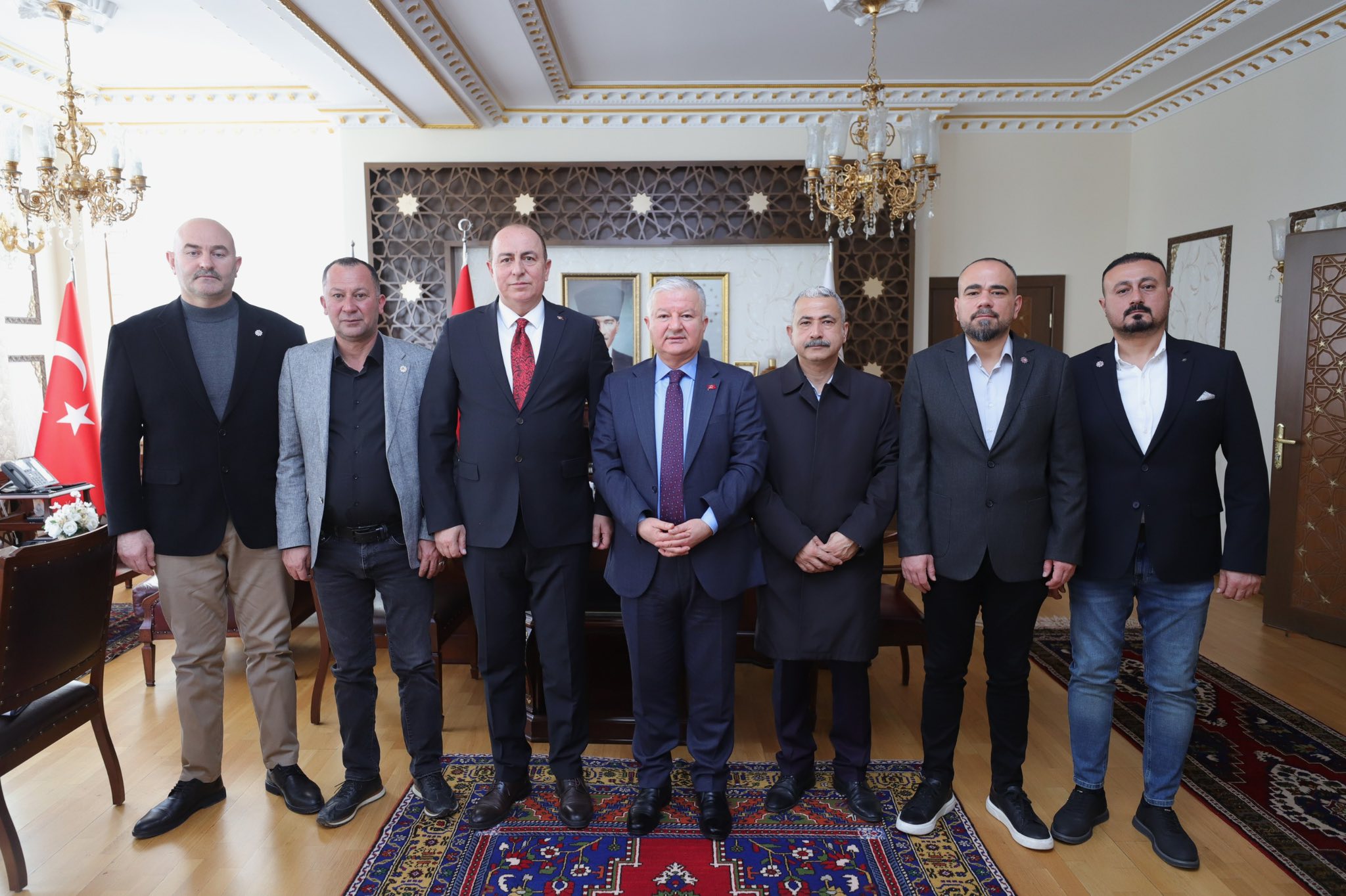 Vali Murat Duru’ya Türk Metal Sendikası’ndan Ziyaret