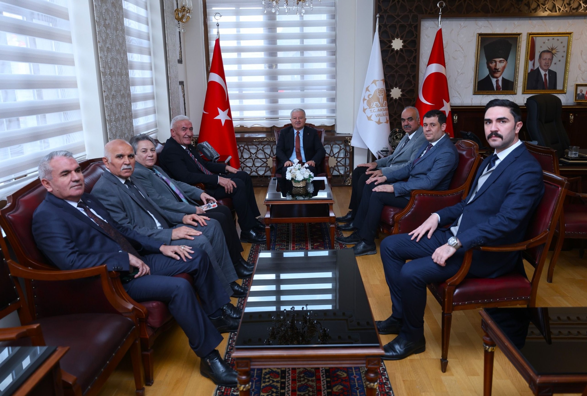 MHP’den Aksaray Valisi Murat Duru’ya Hayırlı Olsun Ziyareti