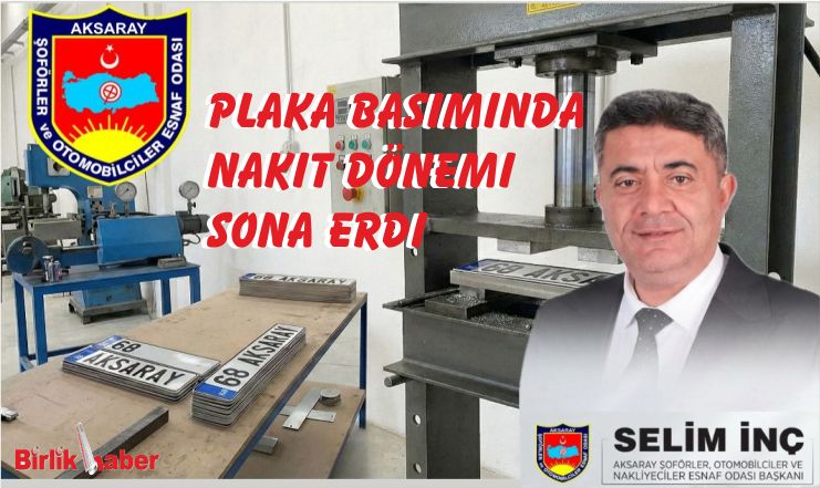 Plaka Basımında Nakit Dönemi Sona Erdi