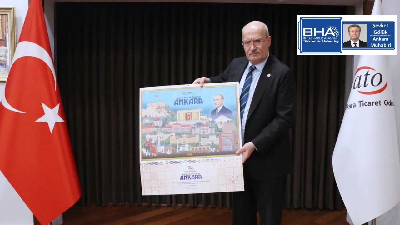 Ankara Ticaret Odası “Doku Ankara” temasıyla 2026 yılına özel takvimini hazırladı