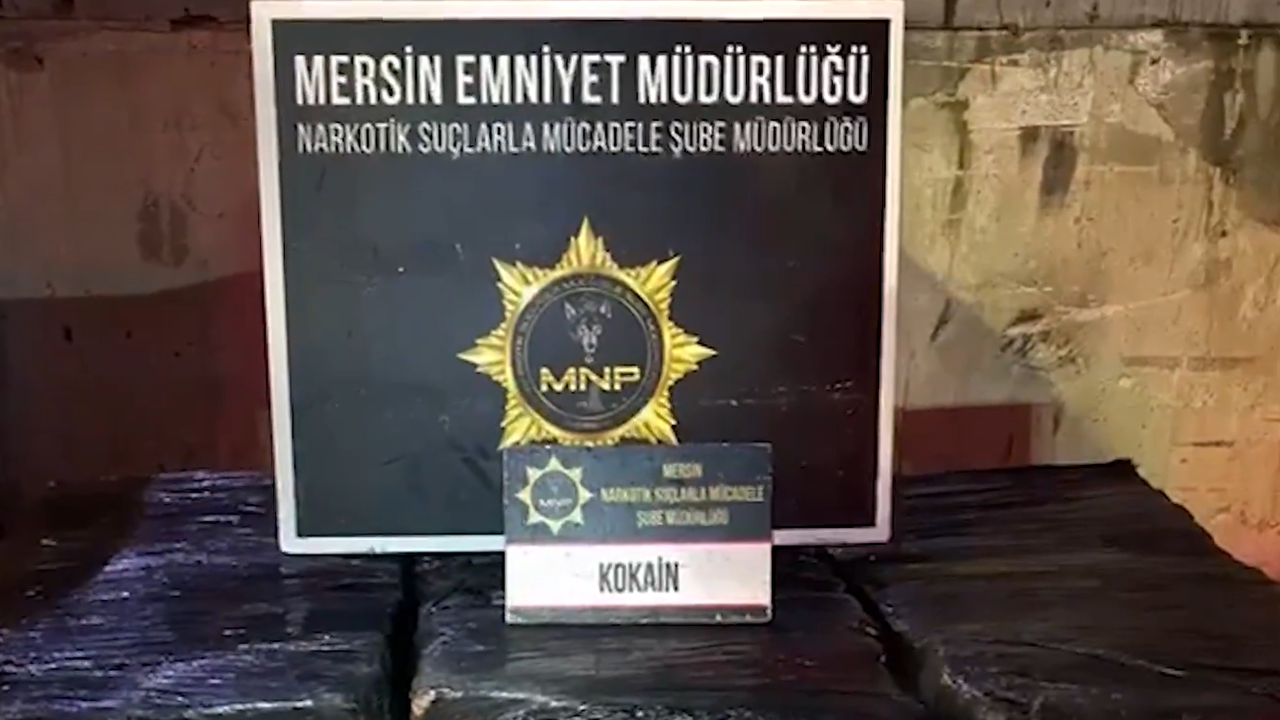 Mersin Limanı’nda uyuşturucu operasyonu: 298 Kilo Kokain ele geçirildi