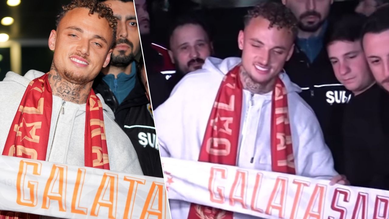 Galatasaray’ın yeni transferi Noa Lang İstanbul’a geldi
