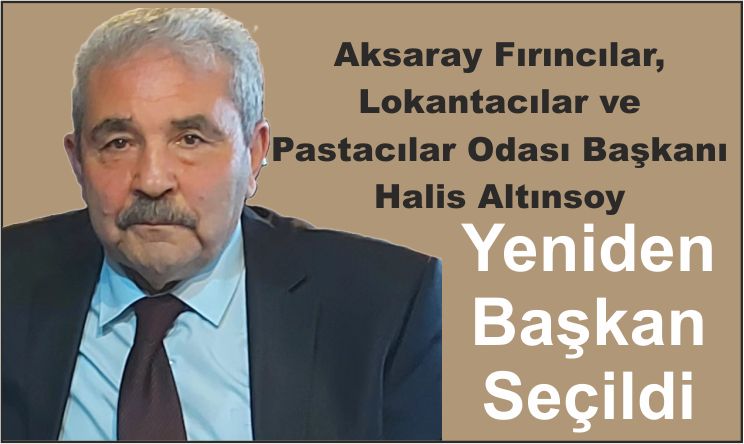 Halis Altınsoy Yeniden Başkan Seçildi