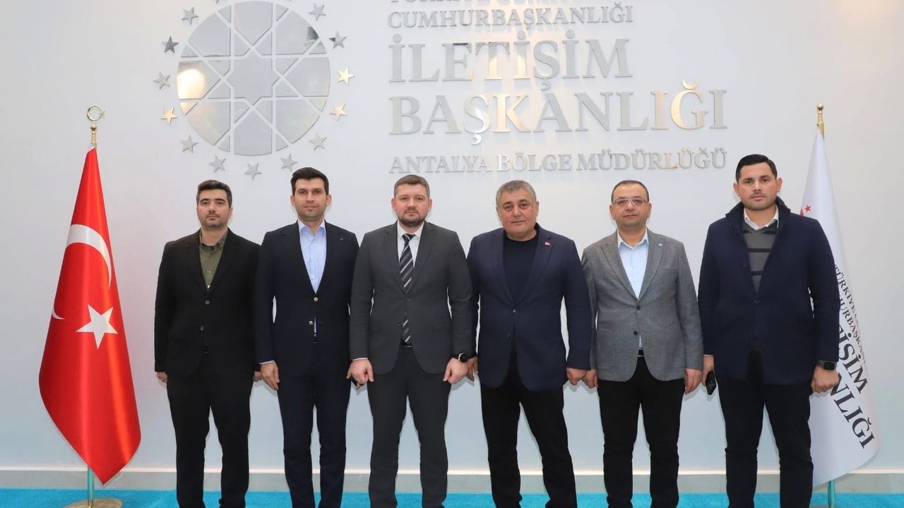 Aksu Belediye Başkanı Yıldırım’dan İletişim Başkanlığı’na ziyaret