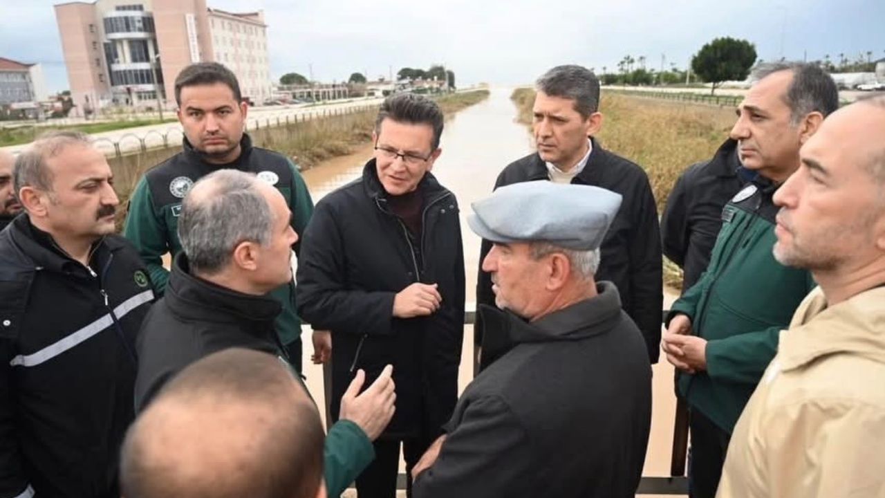 Ali Çetin Kumluca’daki çalışmaları yerinde inceledi