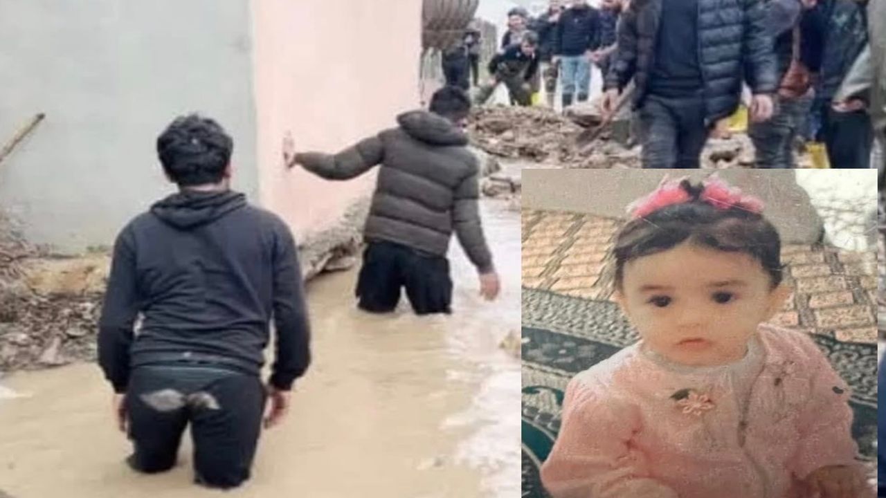 Oyun oynarken tahliye kanalına düşen 3 yaşındaki Berra hayatını kaybetti