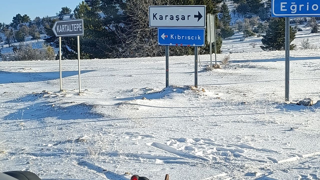 Belediye başkanı Dr. Özer Kasap: Tüm Köy yollarımız açık