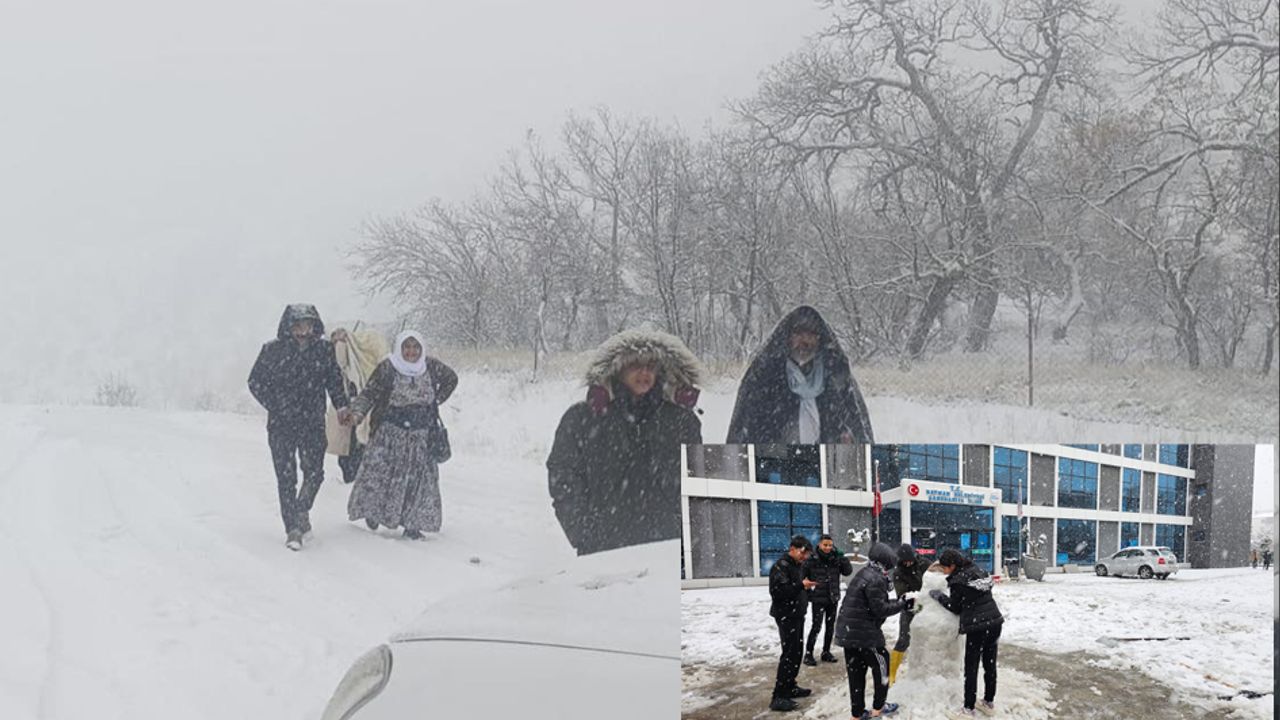 Batman’da kar sevinci: Kar kalınlığı 75 santimetreye ulaştı