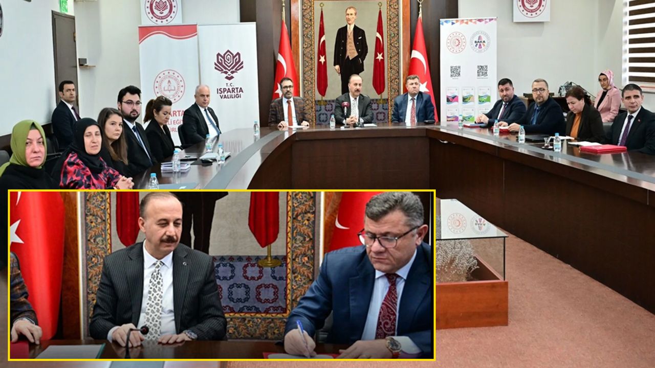 Isparta’da iki önemli projenin protokolü imzalandı