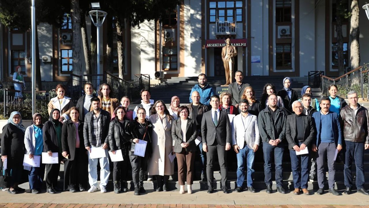 Akseki’de coğrafi işaretli ürünler tanıtımına teşekkür belgeleri