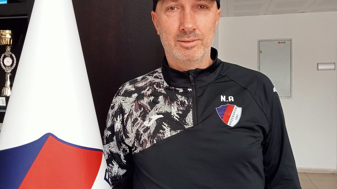 Düzcespor Teknik Direktörü “Nedim Akbulut” istifa etti