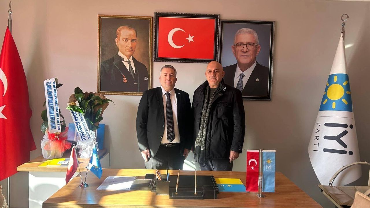 Burhan Alibeyoğlu’ndan İYİ Parti’nin yeni başkanı Yeşilbağ’a “tam destek” ziyareti