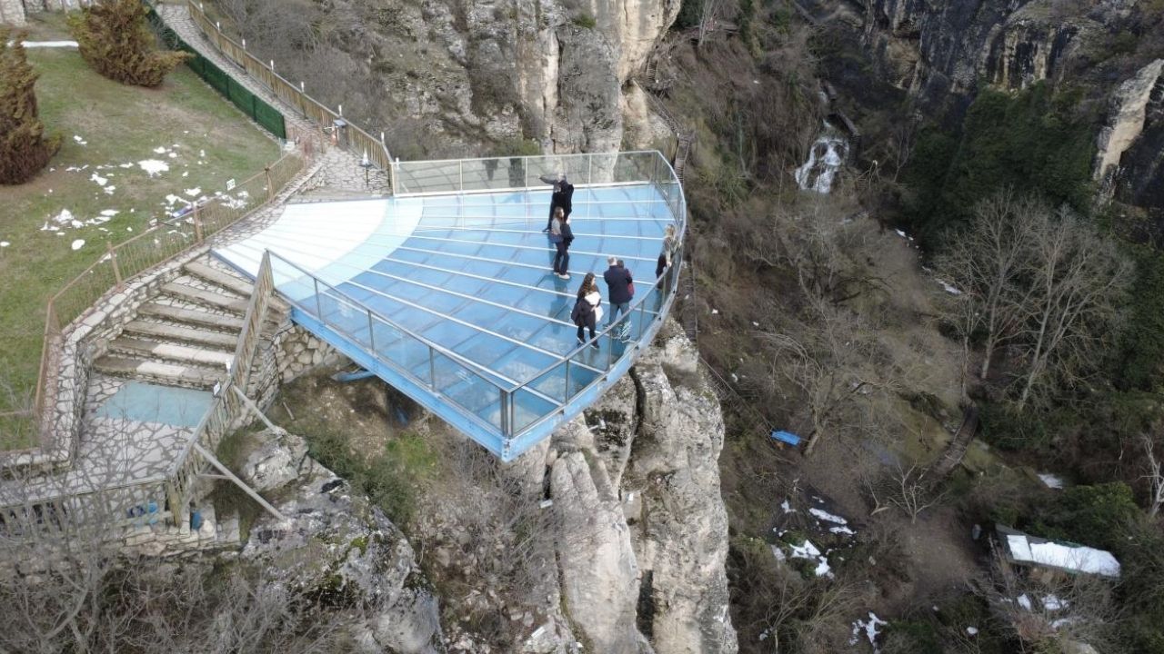 Safranbolu Cam Terası’na yoğun ilgi