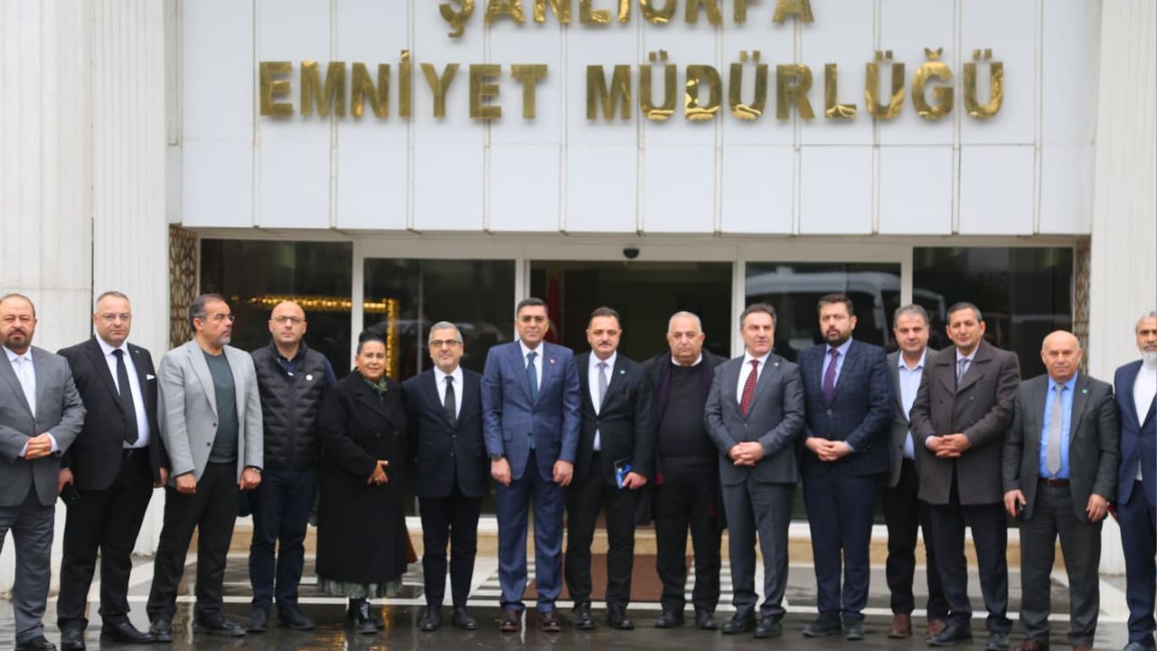 TİMBİR Heyetinden Şanlıurfa İl Emniyet Müdürü Atilla Aksoy’a ziyaret