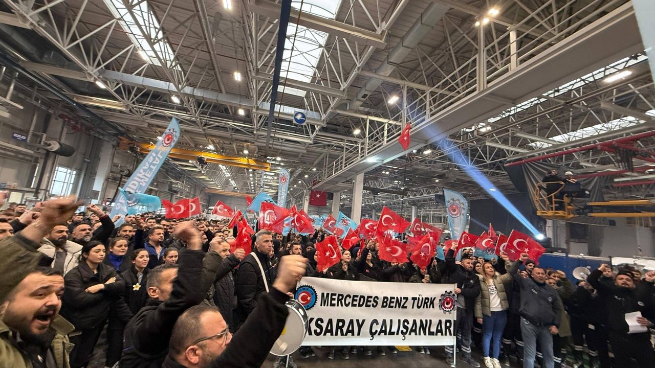 Metal işçisinin zaferi: Mercedes Aksaray ve İMER çalışanlarına rekor zam