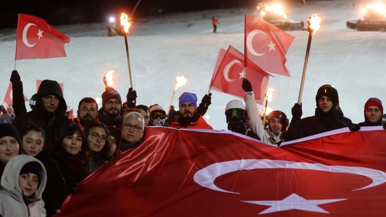 Yıldız Dağı’nda kayak sezonu açıldı