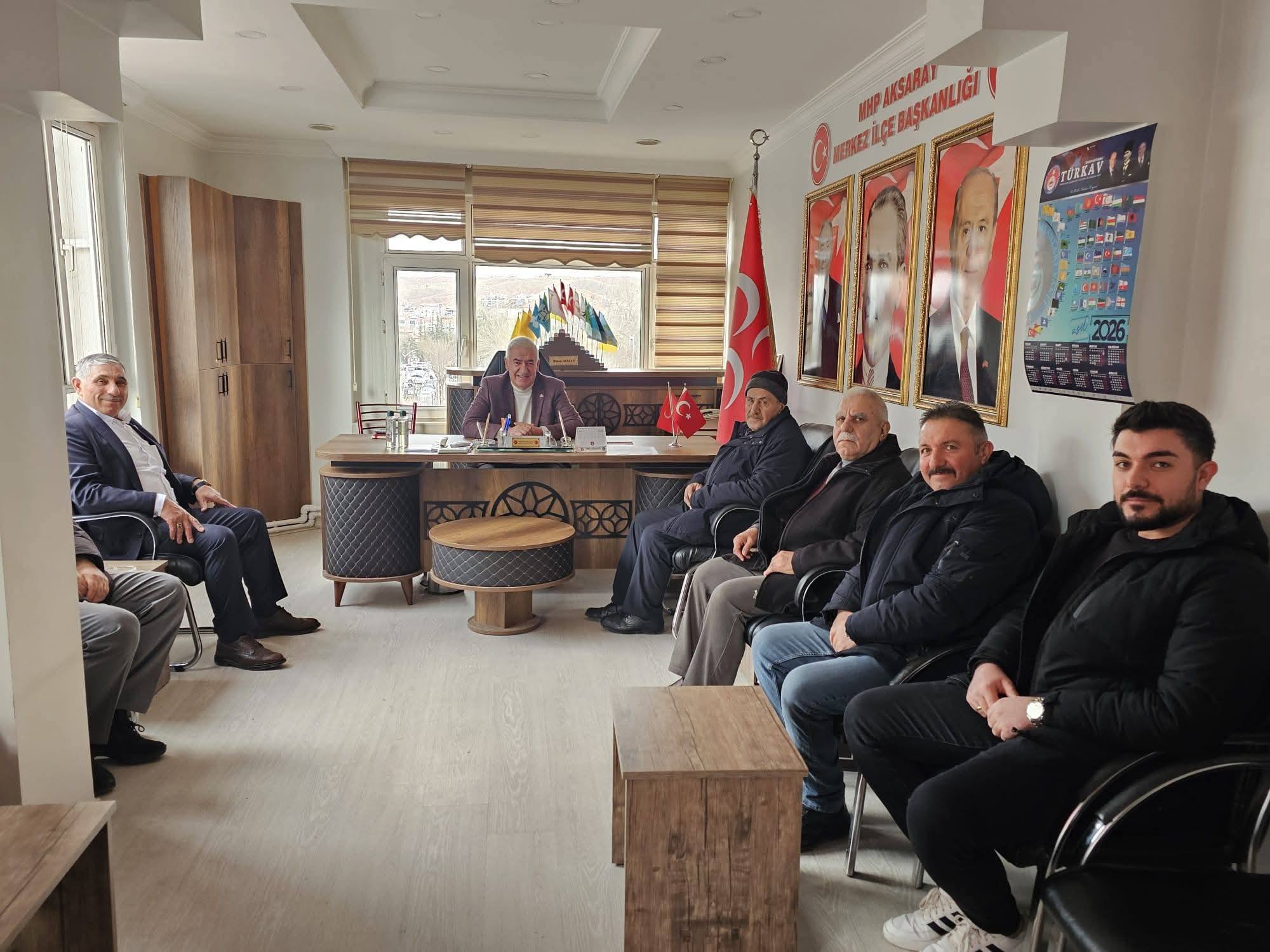 MHP Aksaray İl Teşkilatında “Asıl-Vekil Buluşması”