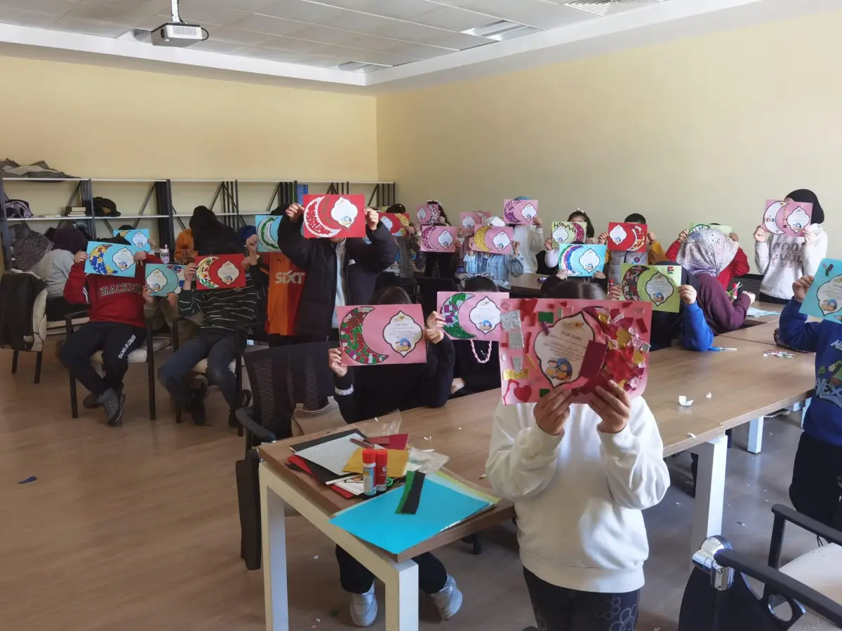 7–10 yaş kur’an kursu öğrencilerine özel “Ramazan etkinlikleri”