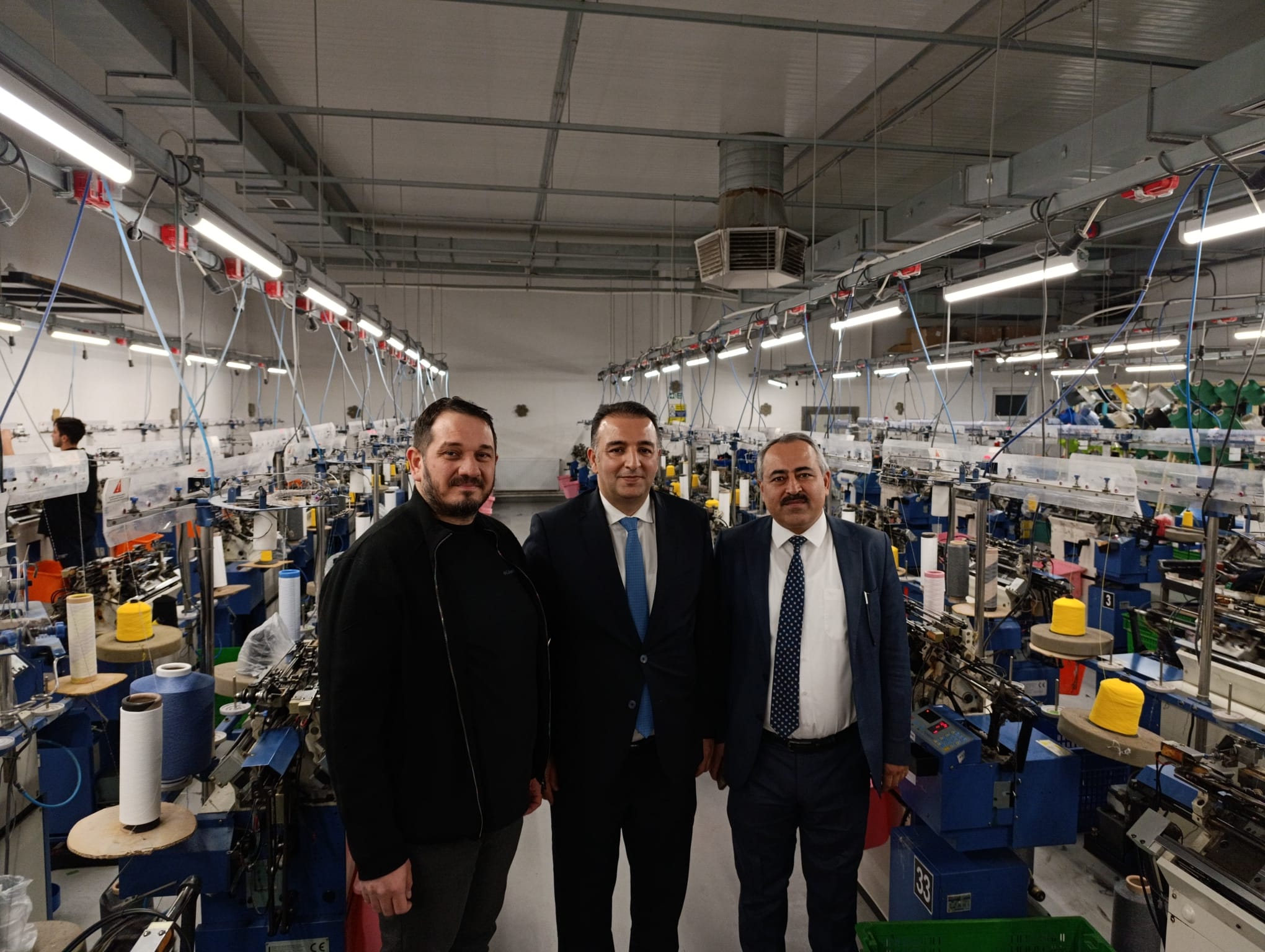 İŞKUR ve SGK İl Müdürlerinden Çelebi Eldiven’e Ziyaret