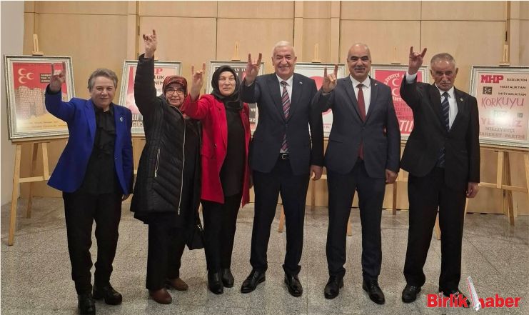 Aksaray Teşkilatları, MHP’nin “Şanla Şerefle 57. Yıl” Programında Yerini Aldı