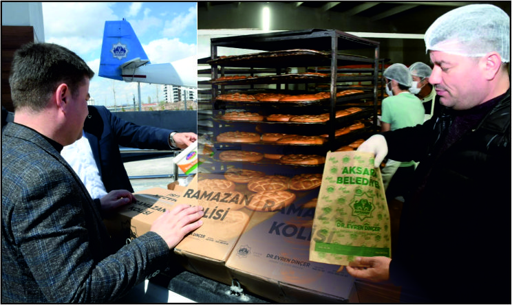 Aksaray’da 15 Bin Aileye Ramazan Pidesi ve Tahinli Pide Desteği