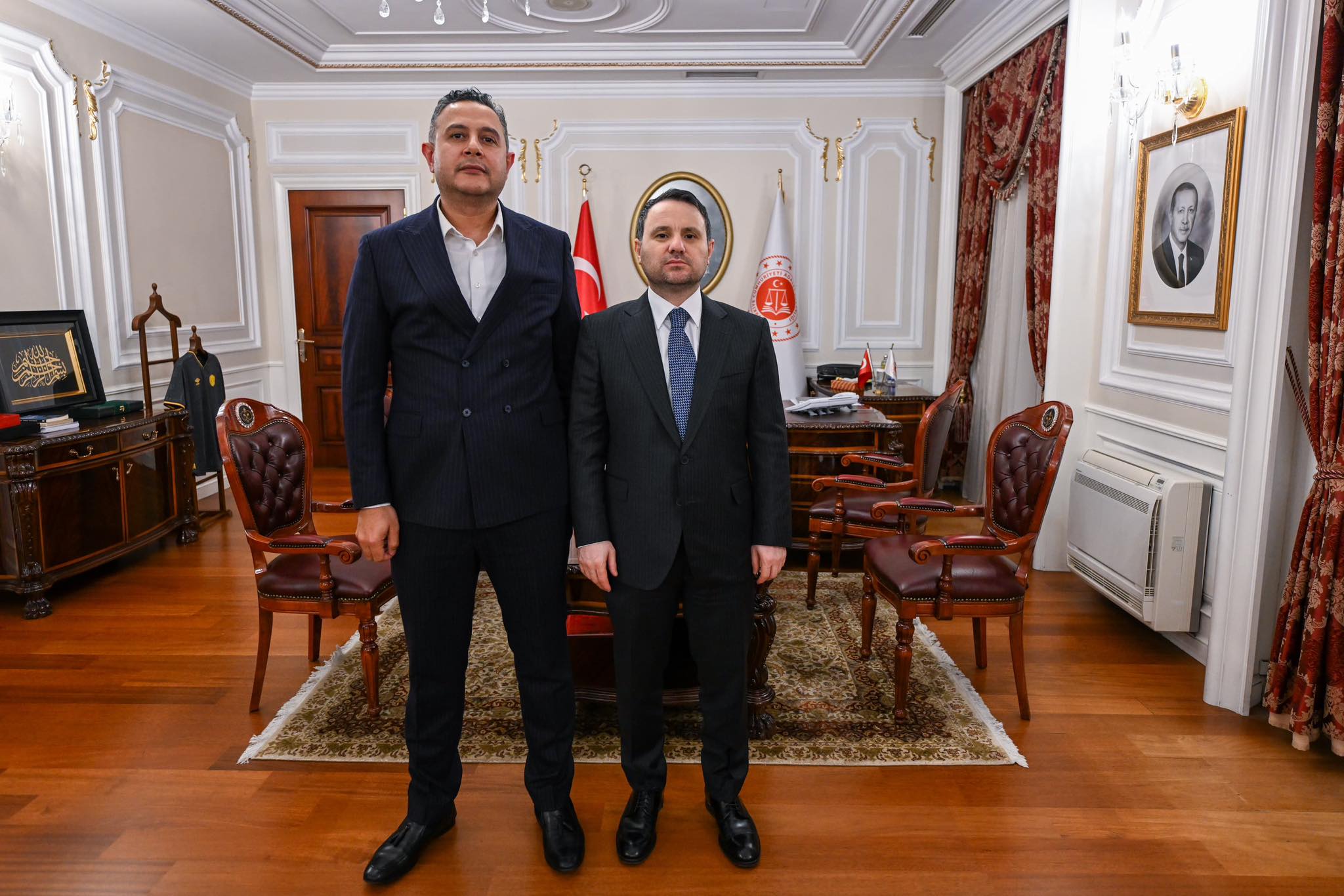 Hasan Oğuz Altınkaynak’tan Adalet Bakanı Akın Gürlek’e Hayırlı Olsun Ziyareti