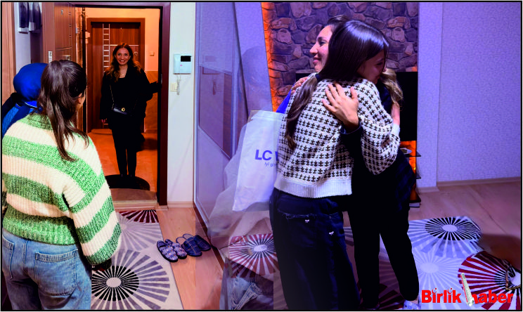 O Sofrada Sevgi Taştı! İl Müdürü Kız Çocuklarının Konuğu Oldu