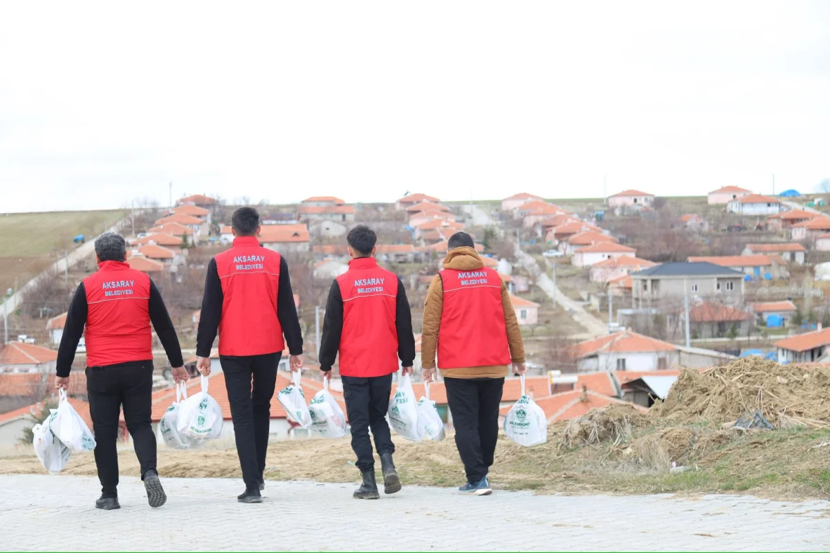 Aksaray’da ramazan bereketi köylere kadar ulaşıyor